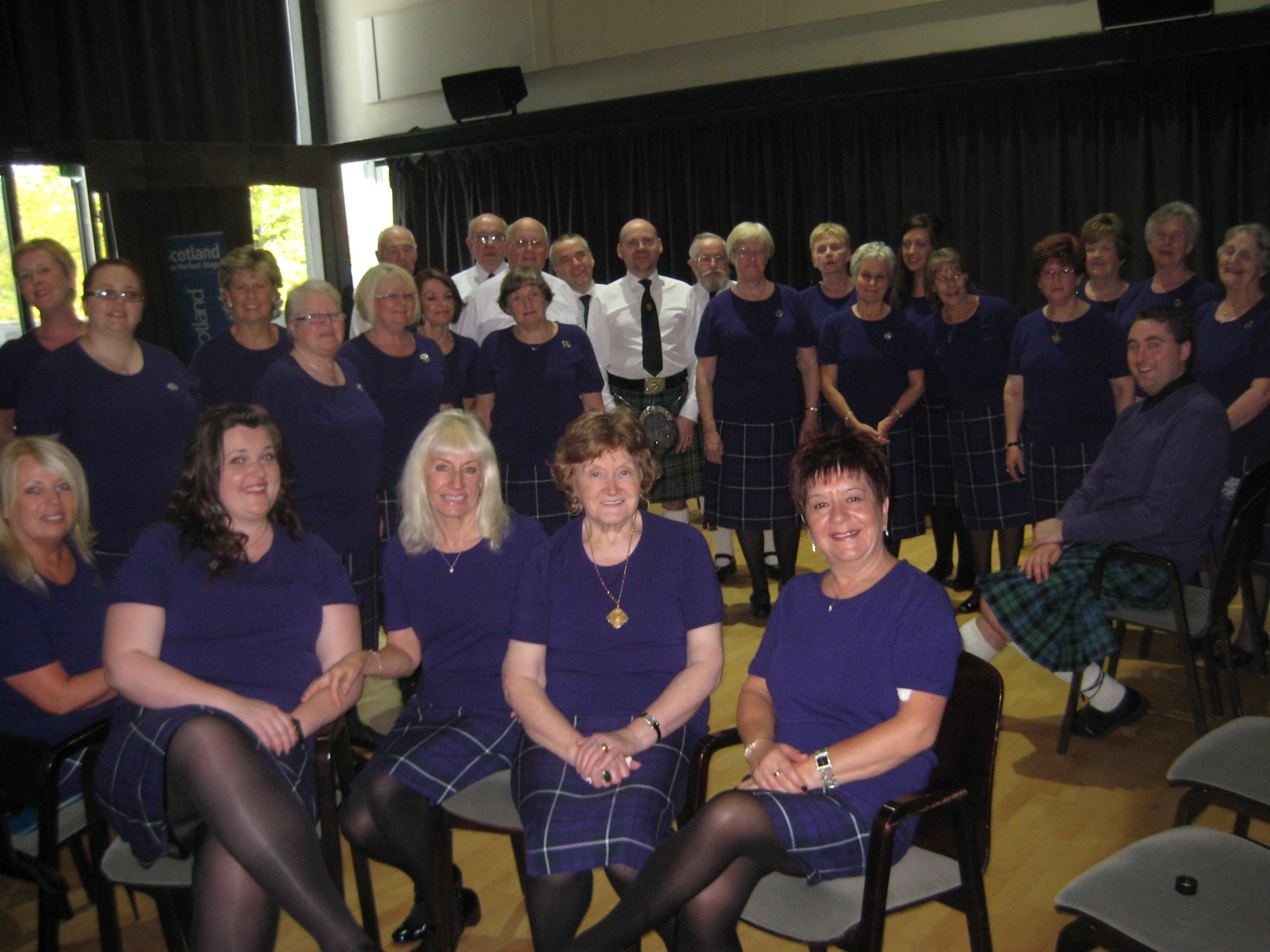 Choir at Inverness Mod 2014 - Puirt Winners